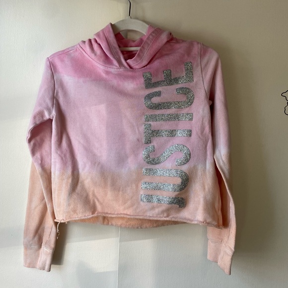 Justice Hoodie Old Navy T Shirt Top Taco Tye Dye 10/12 Bundle - Picture 3 of 9